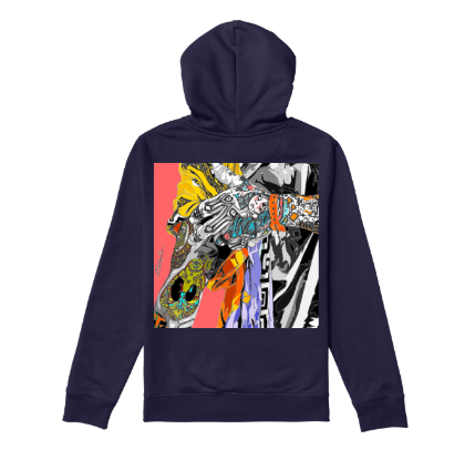 Navy Blue Premium Hoodie