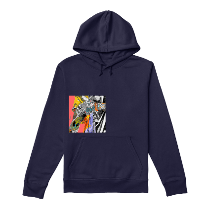 Navy Blue Premium Hoodie