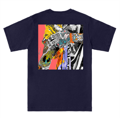 Navy Blue Short Sleeve T-Shirt