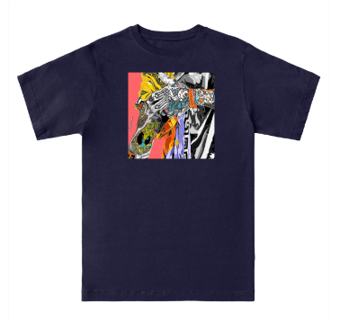 Navy Blue Short Sleeve T-Shirt