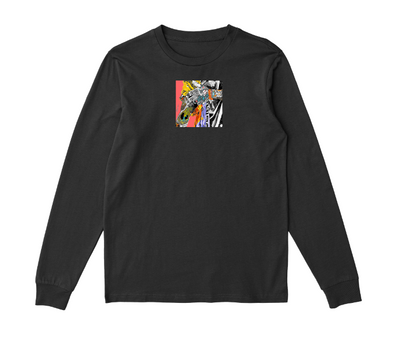 Black Long Sleeve Essential Sweatshirt