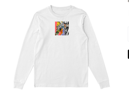 White Long Sleeve Essential Sweatshirt