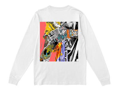 White Long Sleeve Essential Sweatshirt