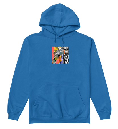 Blue Essential  Hoodie